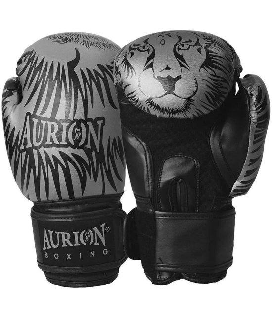 Aurion by 10Club Leather Boxing Gloves ( Pack of 2 ) - None