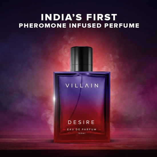 VILLAIN Desire  Mischief Unstoppable Eau de Perfum Combo Pack of 2-VILLAIN Desire & Mischief Unstoppable Eau de Perfum Combo Pack of 2