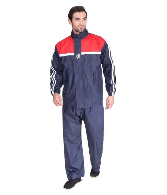 Goodluck Navy Rain Suit - 2XL