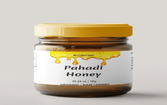 Premium Wild Forest Pahadi Raw Honey 350g