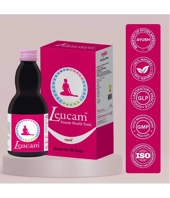 Mpil Wellness Leucam Female Health Tonic : Supplement For Pcos & Menstrual Cycle Regulation (400Ml)