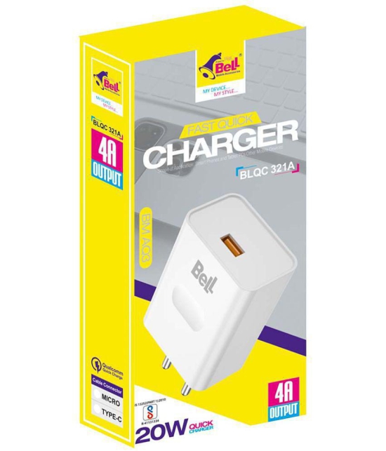 Bell - Type C 4A Travel Charger - White