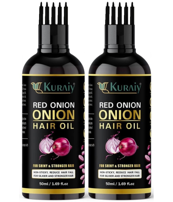 KURAIY Anti Hair Fall Onion Oil 100 ml ( Pack of 2 )