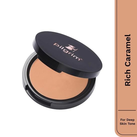 Rich Caramel Matte Finish Compact Powder