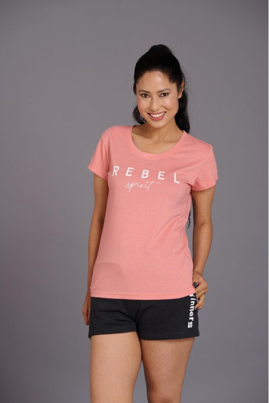 Rebel Spirit Printed Oversized T-Shirt for Women