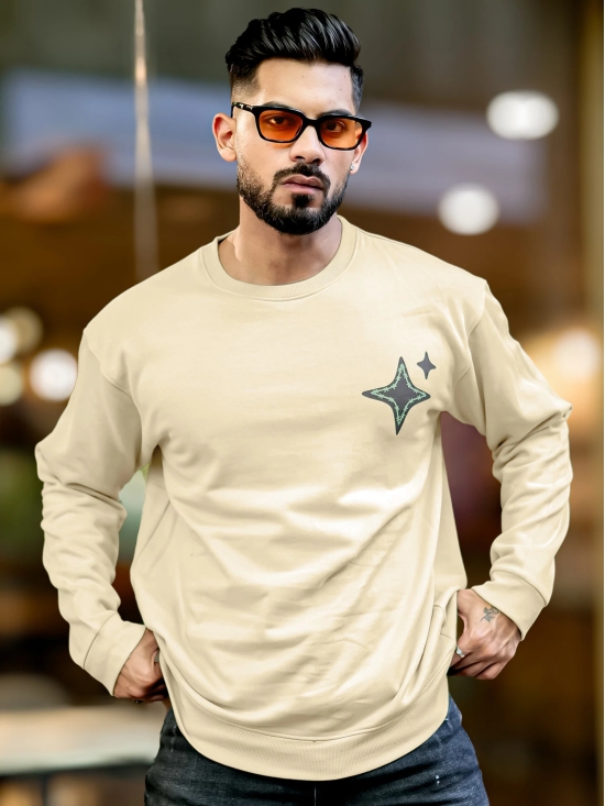 Star Beige Sweatshirt-L / Beige