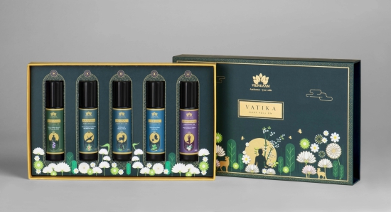 Vatika - Body Roll On Gift Box