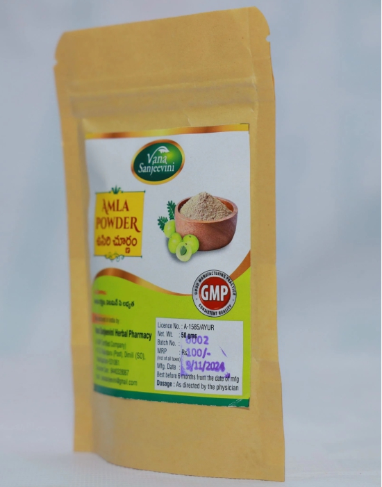 VANA SANJEEVINI HERBAL PHARMACY  Amla Powder - 50g