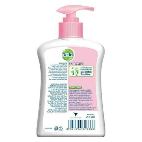 Dettol Skin Care Liquid Handwash 200 Ml