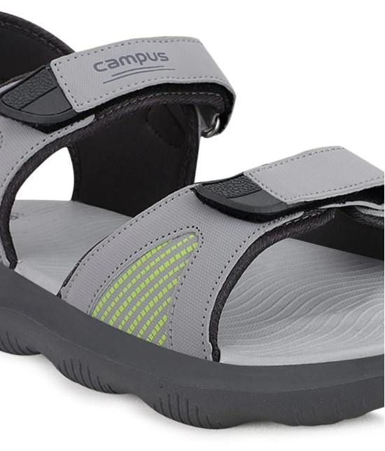 Campus - Light Grey Mens Floater Sandals - None