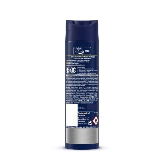 Nivea Men 48H Fresh Power Boost Deodorant 200 Ml