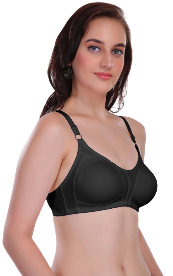 Eves Beauty Full Coverage Women Lightly Padded Bra-32D / Skin / Cotton Blend