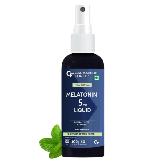 Carbamide Forte Melatonin 5mg Spray Per Serving - Sleeping Aid - 300 Sprays