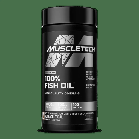 Muscletech™ Platinum 100% Omega Fish Oil-100 Units
