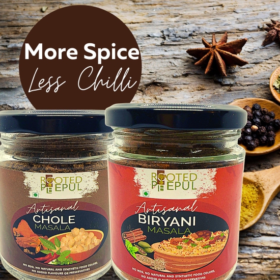 Artisanal Biryani Masala & Artisanal Chola Masala Combo (75Gms x2)