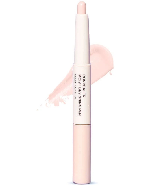 Glam21 2-in1 Duo Concealer & Corrector Pen With Crease Proof Formula LongLasting Stay 4.8gm Shade-01