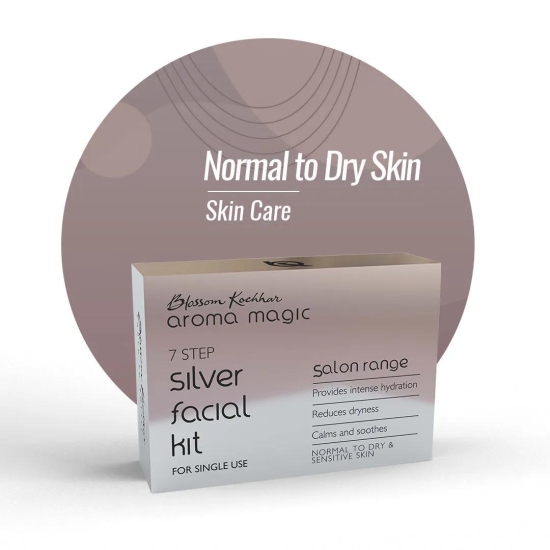 Silver Facial Kit - Single Use-Normal to Dry & Sensitive Skin