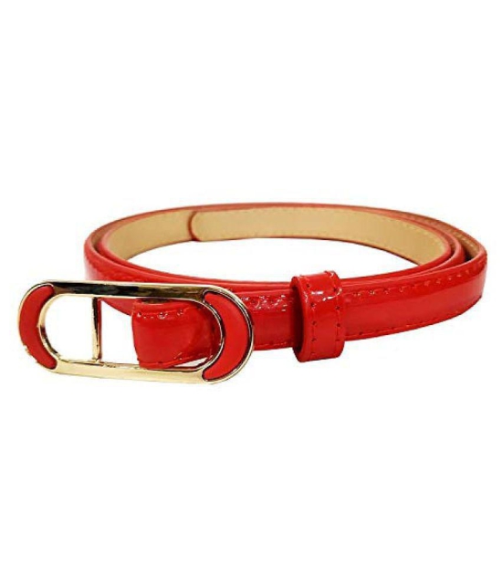 Livosorb, Dehradun Red PU Casual Belt - None