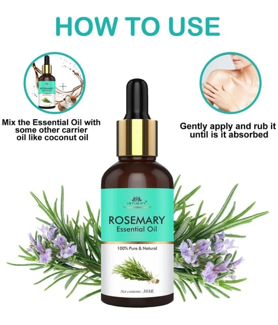 Intimify Rosemary Essential Oil, Face Oil, Anti-Acne & Oil Control Face Oil 30 mL