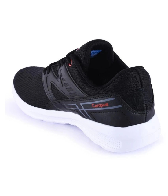 Campus SLIDO Black  Mens Sports Running Shoes - 6