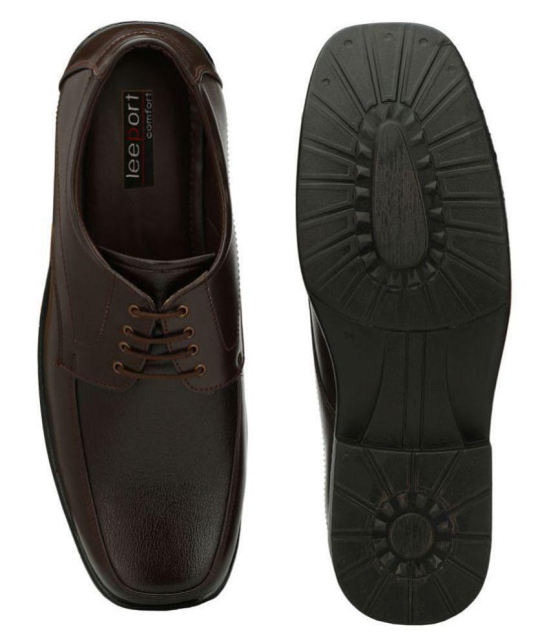 Leeport - Brown Mens Formal Shoes - None