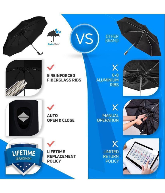 KALPVRUKSH ENTERPRISE Black Umbrella - Black