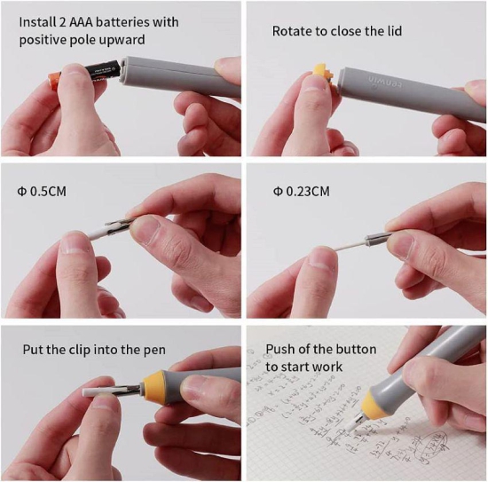 Rangwell  new - Plastic Electric Eraser Kit Replaceable ( Pack of 1 )