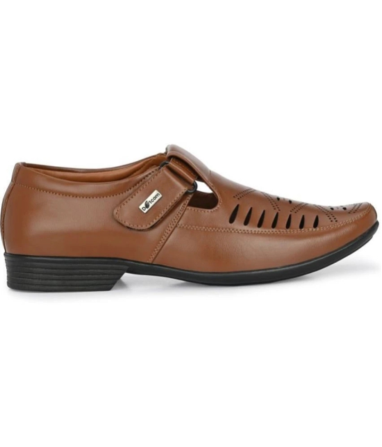 Action - Brown Mens Sandals - None