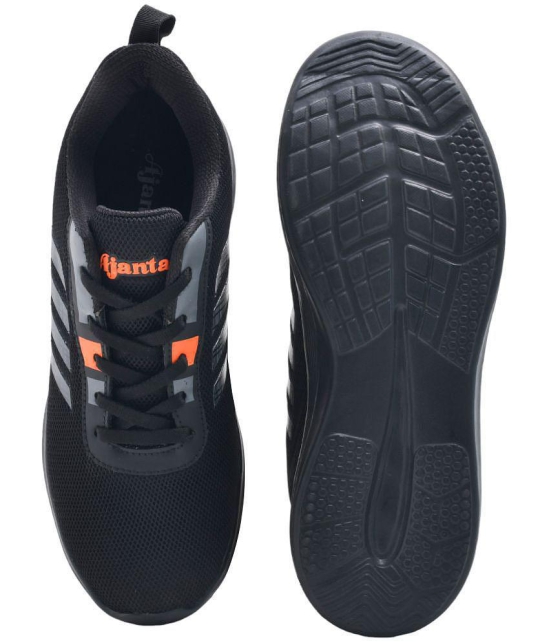 Ajanta - Black Mens Sports Running Shoes - None