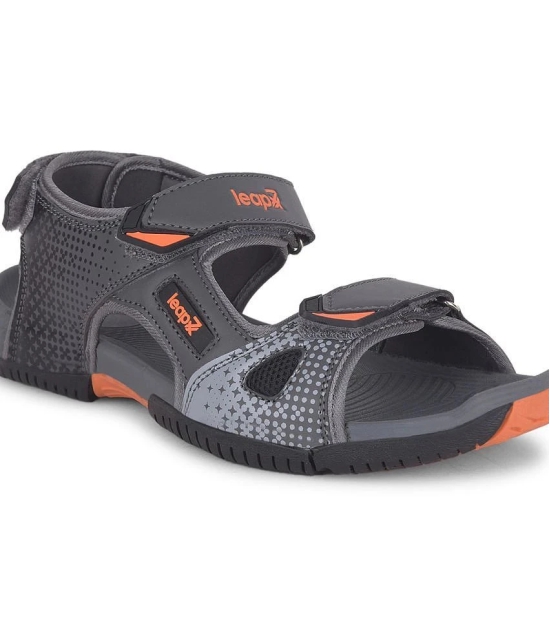 Liberty - Grey Mens Floater Sandals - None