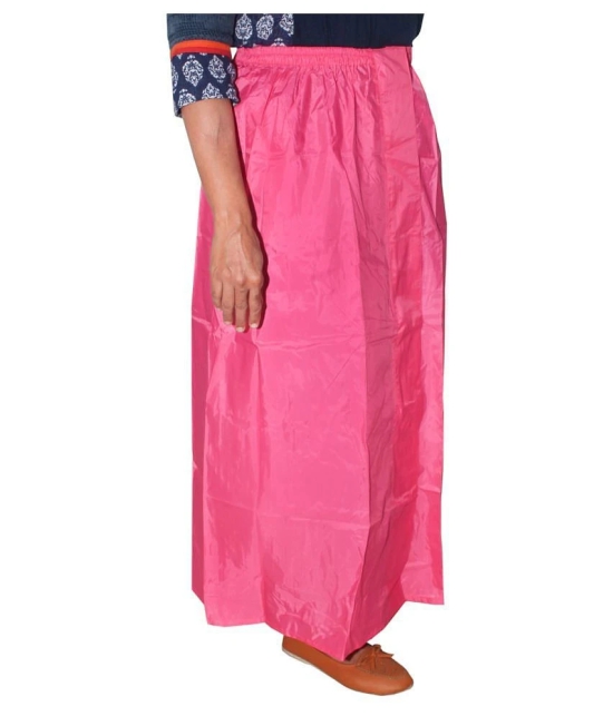 Goodluck Nylon Short Rainwear - Pink - XL