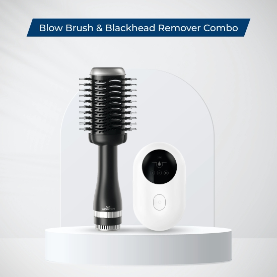 Blow Brush  Blackhead Combo-Black