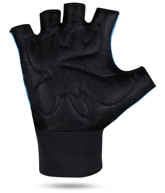 Aivin Spectre Unisex PVC Foam Gym Gloves With Half-Finger Length - M