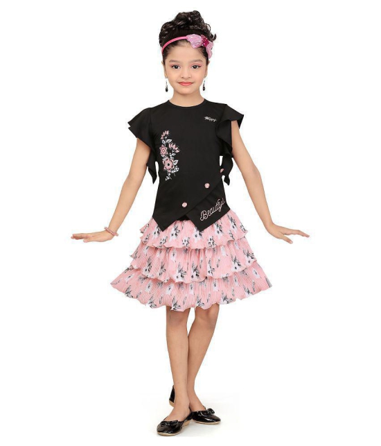 Arshia Fashions Girls Skirt Top Set - None