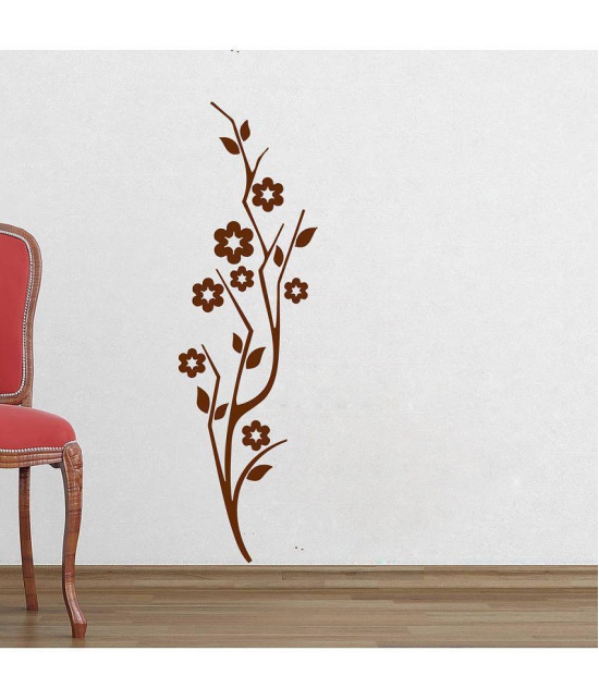 Decor Villa Cute flower Wall PVC Wall Stickers