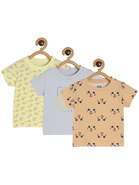 MINI KLUB Multi Baby Boy T-Shirt ( Pack of 3 ) - None