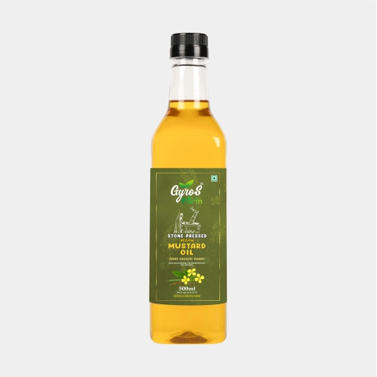 Trial Pack | Yellow Mustard & Coconut Stone Cold Pressed Oil | Unfiltered | Unadulterated | PET Bottle | New Arrival-500ml + 500ml