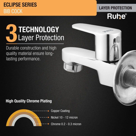 Eclipse Bib Tap Brass Faucet- by Ruhe®