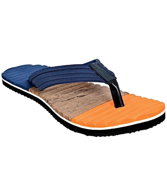 Altek - Navy Mens Thong Flip Flop - None