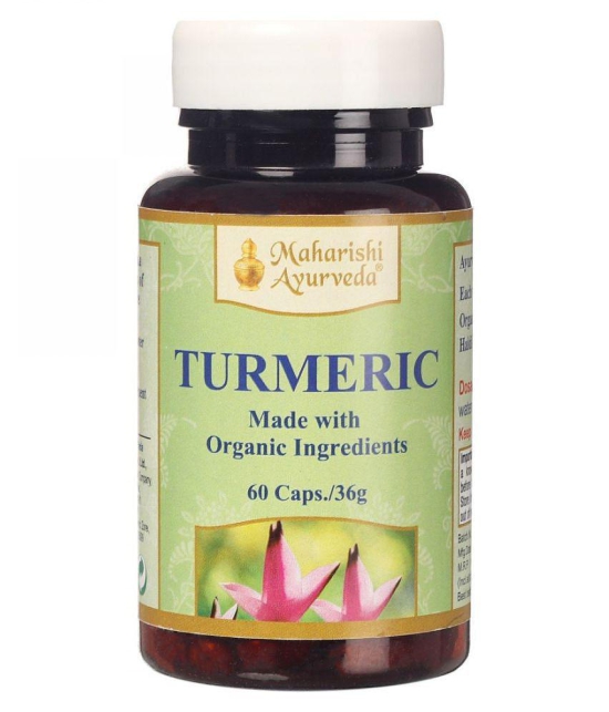 Maharishi Ayurveda Organic Turmeric Capsules (60 cap)