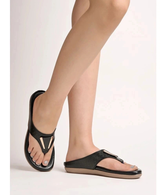 Shoetopia Black Womens Flats - None