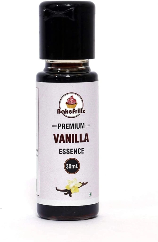 Bakefrillz Vanilla and Lemon Food Flavor Essence Combo for Cake Baking, Ice Creams, Puddings, Cookies Making, 30 mlx2