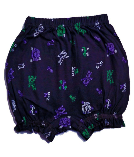 HAP - Multi Cotton Girls Bloomers ( Pack of 5 ) - None