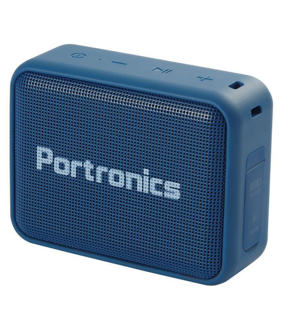 Portronics Dynamo:Portable Bluetooth Speaker with FM ,Blue (POR 737) - Blue