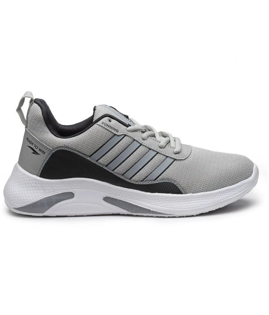 ASIAN BATTLE-08 Gray Mens Sports Running Shoes - None