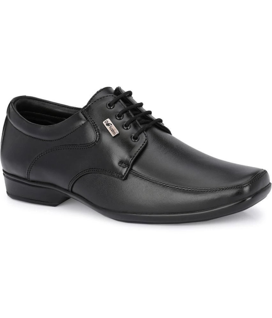 Action - Black Mens Derby Formal Shoes - None