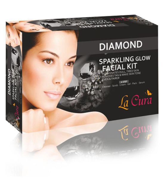 La Cura Sparkling Glow Diamond Facial Kit 260 gm g