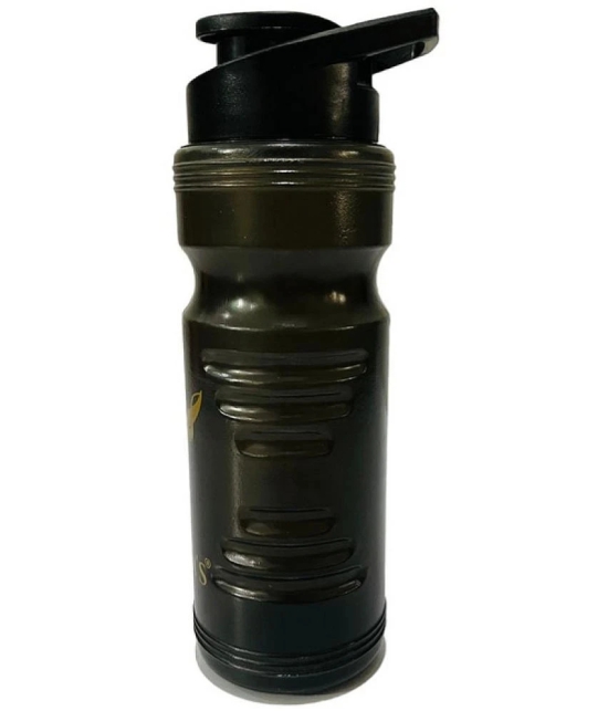 TINUMS Plastic Black 750 mL Sipper,Shaker,Bottle ( Pack of 1 ) - Black