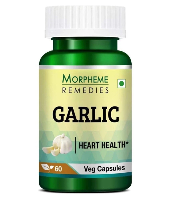 Morpheme Remedies Garlic 500 mg - 60 Veg Capsules