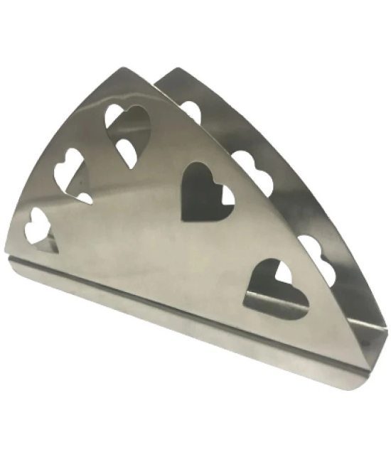 Dynore Stainless Steel Napkin Holder 1 Pcs - Silver